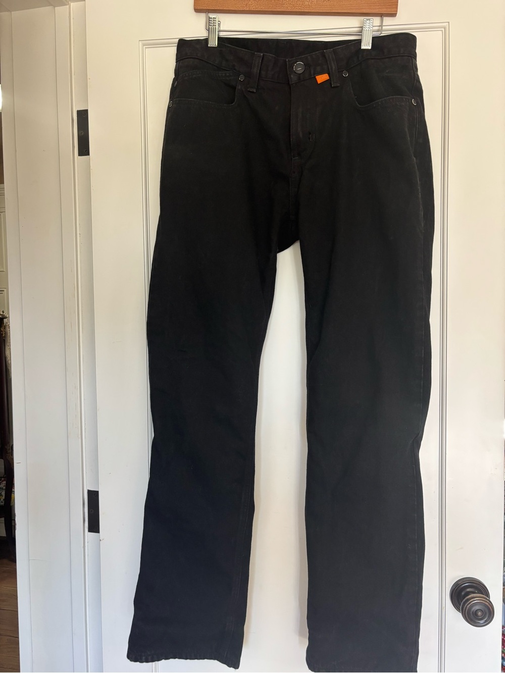 Men's Klim Black Padded motorcycle pants.   34 regular